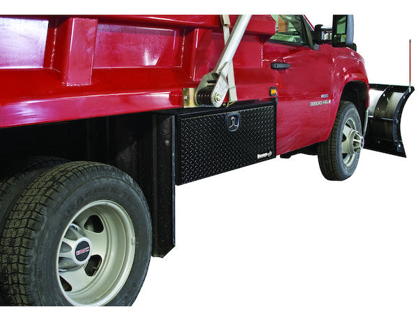 Load image into Gallery viewer, 18x18x36 Inch Black Steel Underbody Truck Box With Aluminum Door
