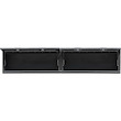 TEXTURED MATTE BLACK DIAMOND TREAD ALUMINUM TOPSIDER TRUCK TOOL BOX SERIES WITH FLIP-UP DOORS