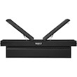 TEXTURED MATTE BLACK DIAMOND TREAD ALUMINUM GULL WING TRUCK TOOL BOX