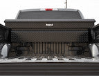 GLOSS BLACK DIAMOND TREAD ALUMINUM CROSSOVER TRUCK TOOL BOX SERIES