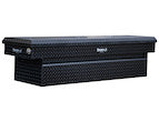 GLOSS BLACK DIAMOND TREAD ALUMINUM CROSSOVER TRUCK TOOL BOX SERIES