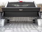 GLOSS BLACK DIAMOND TREAD ALUMINUM CROSSOVER TRUCK TOOL BOX SERIES