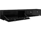 GLOSS BLACK SMOOTH ALUMINUM TOPSIDER TRUCK TOOL BOX SERIES