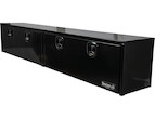 Load image into Gallery viewer, GLOSS BLACK SMOOTH ALUMINUM TOPSIDER TRUCK TOOL BOX SERIES
