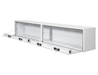 GLOSS WHITE SMOOTH ALUMINUM TOPSIDER TRUCK TOOL BOX SERIES