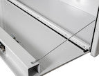 GLOSS WHITE SMOOTH ALUMINUM TOPSIDER TRUCK TOOL BOX SERIES