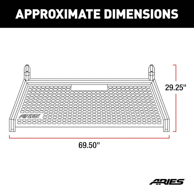 Load image into Gallery viewer, Ford F-150 Aries Black Advantedge Headache Rack for 2009 to 2025
