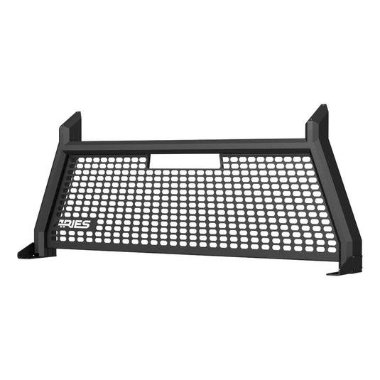 Chevrolet Silverado Aries Black Advantedge Headache Rack for 2007 to 2018