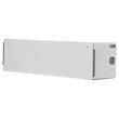 GLOSS WHITE STEEL STRAIGHT SIDE TUNNEL TRUCK TOOL BOX WITH SHELF