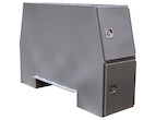 PRIMED STEEL BACKPACK TRUCK TOOL BOX SERIES WITH OFFSET FLOOR