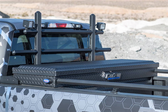 Ford F-150 DeeZee Black Aluminum Hex Truck Rack for 2015 to 2023