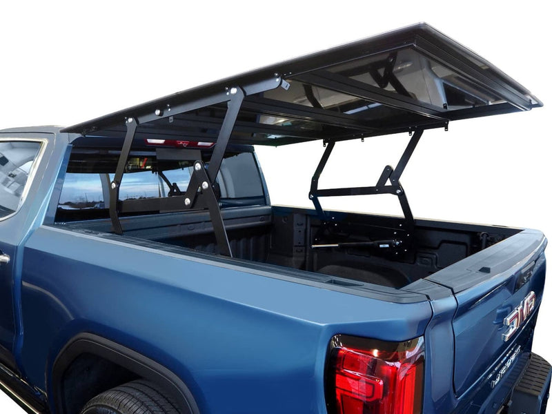 Load image into Gallery viewer, Ford F-150 Phoenix Black Blackbird Automatic Hard Folding Tonneau Cover for 2015 to 2025
