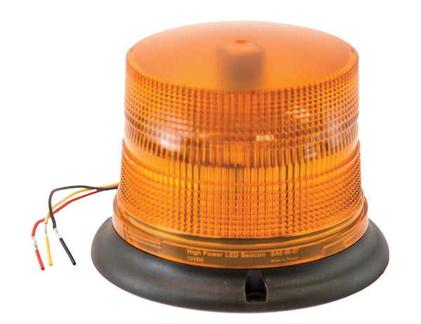 Load image into Gallery viewer, 6.5 Inch by 5 Inch Amber LED Beacon Light
