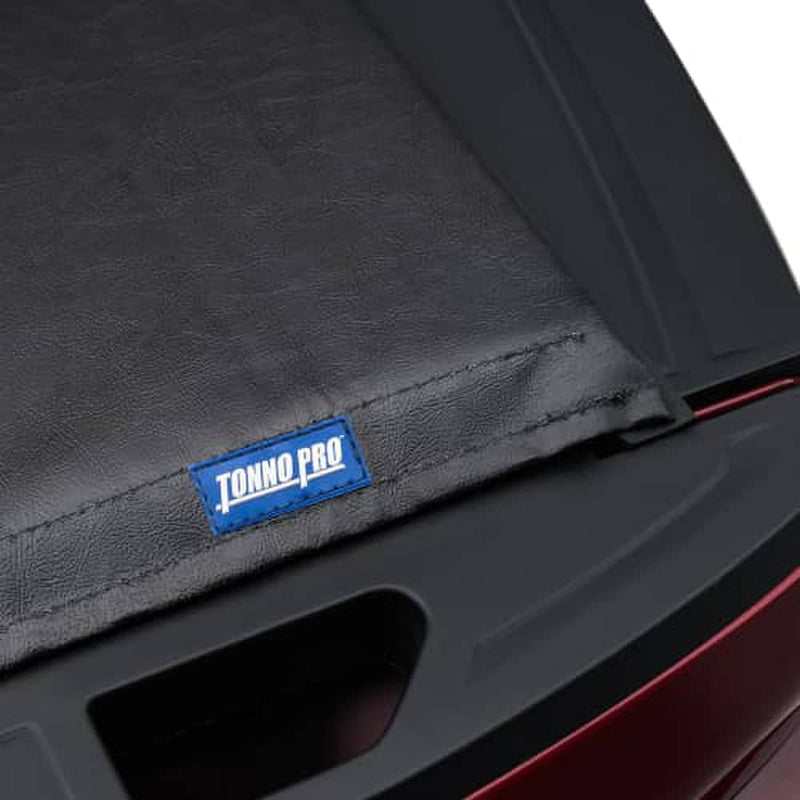 Load image into Gallery viewer, Ford F-150 Tonno Pro Black Lo Roll Soft Roll Up Tonneau Cover for 2015 to 2024
