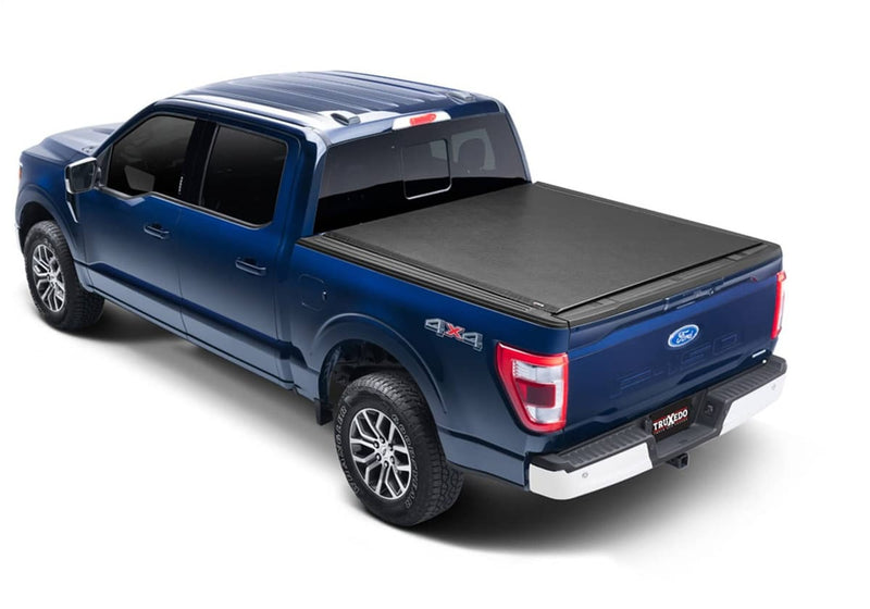 Load image into Gallery viewer, Ford F-150 Truxedo Black Lo Pro Soft Roll Up Tonneau Cover for 2015 2024
