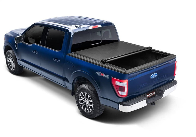 Load image into Gallery viewer, Ford F-150 Truxedo Black Lo Pro Soft Roll Up Tonneau Cover for 2015 2024
