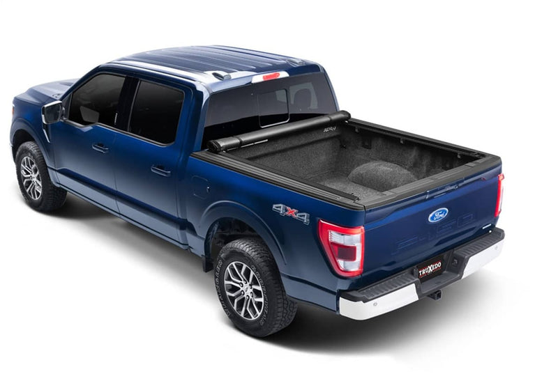 Load image into Gallery viewer, Ford F-150 Truxedo Black Lo Pro Soft Roll Up Tonneau Cover for 2015 2024
