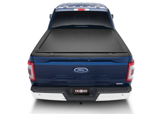 Ford F-150 Truxedo Black Lo Pro Soft Roll Up Tonneau Cover for 2015 2024