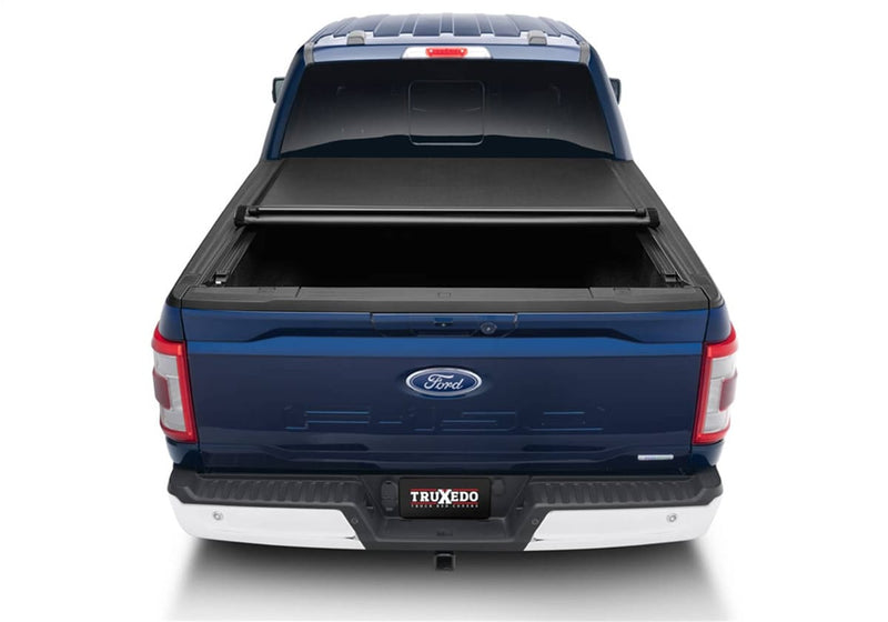 Load image into Gallery viewer, Ford F-150 Truxedo Black Lo Pro Soft Roll Up Tonneau Cover for 2015 2024
