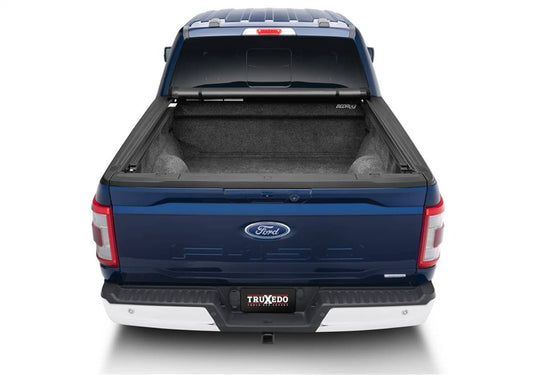 Ford F-150 Truxedo Black Lo Pro Soft Roll Up Tonneau Cover for 2015 2024