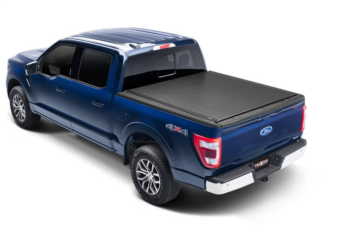 Ford F-150 Truxedo Black Lo Pro Soft Roll Up Tonneau Cover for 2015 to 2025