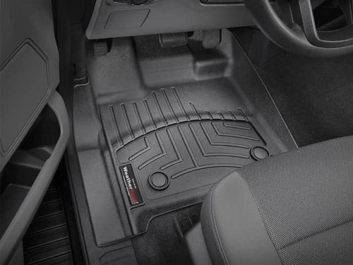 Ford F-150 Weathertech Black Front Floor Mat for 2015 to 2023