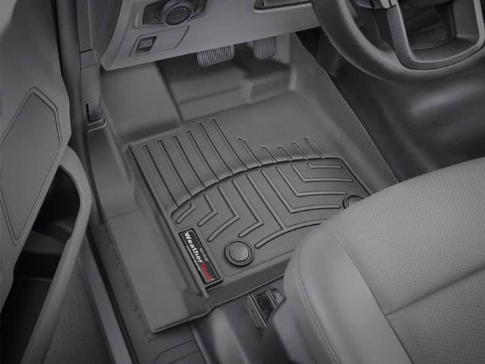 Ford F-150 WeatherTech Black Front Floor Mat for 2015 to 2023