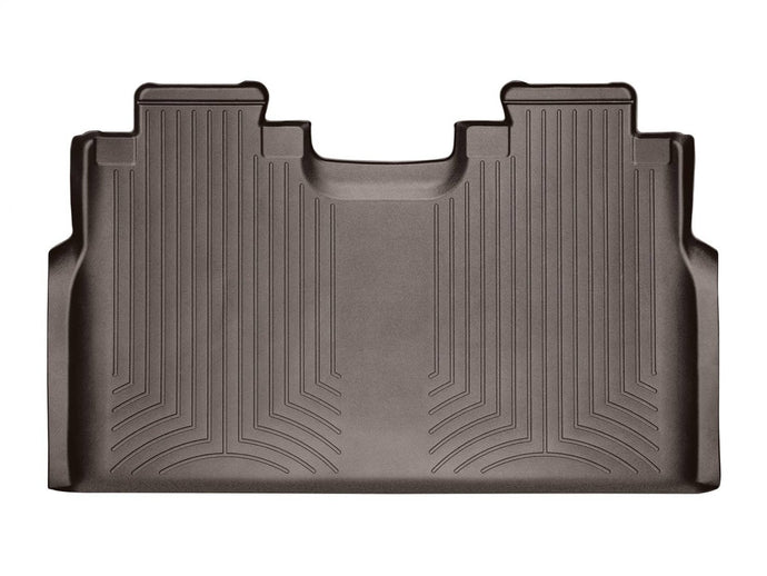 Ford F-150 WeatherTech Cocoa Rear Floor Mat for 2015 to 2024