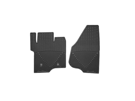 Ford F-250 Super Duty Weather Tech Black Classic Front Floor Mat for 2011 to 2016