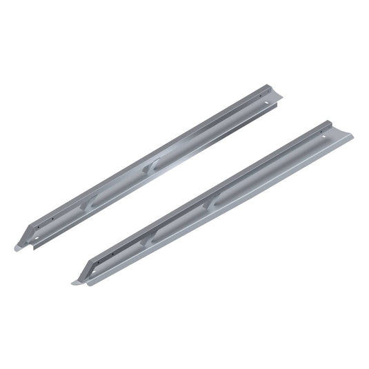 Chevrolet Silverado Westcan Silver Aluminum Rail Caps for 2007 to 2013