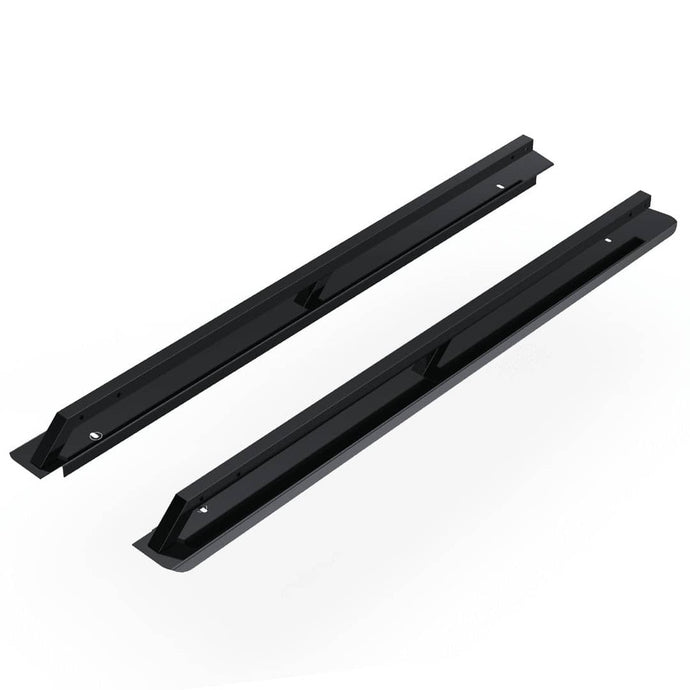 Chevrolet Colorado Westcan Carbon Black Aluminum Rail Caps for 2023 to 2025