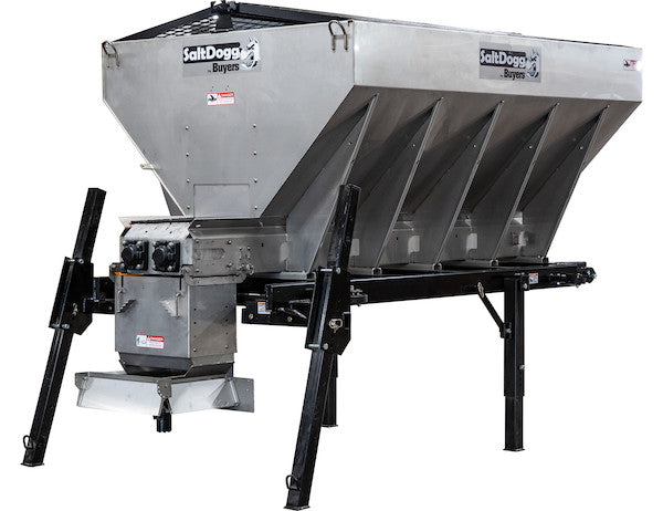 SaltDogg¬¨√Ü 11.0 Cubic Yard 11 FT Hydraulic Dual Auger Spreader - 14511A697121 - Buyers Products