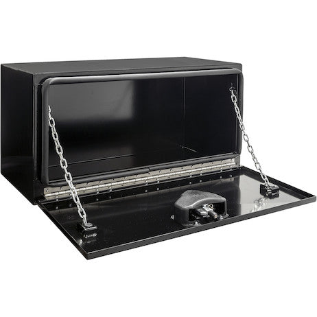 18x18x72 Inch Pro Series Black Steel Underbody Truck Box - 1752825 - Buyers Products