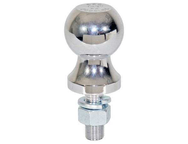 2 Inch Bulk Chrome Hitch Balls With 1-1/4 Inch Shank Diameter x 2-1/4 Long - 1802148 - Buyers Products