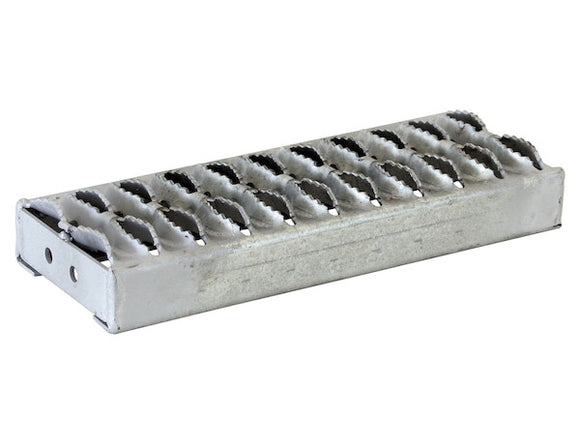 Galvanized Steel Diamond Deck-Span Tread - 4.75x12 Inch - 3012035 - Buyers Products
