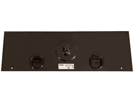 42 x 13-1/2 Inch Gooseneck Hitch Plate With 2-5/16 Inch Ball And Two D-Rings - 3014981 - Buyers Products