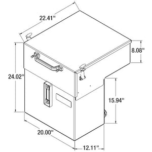 15 Gallon Central Hydraulic System - 4 Function, Electric On/Off, Standard Reservoir, No GPS - 6381540 - Buyers Products