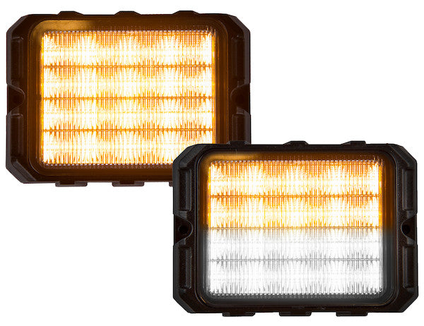 Quad Row 5 Inch Amber Strobe Light - 8890200 - Buyers Products