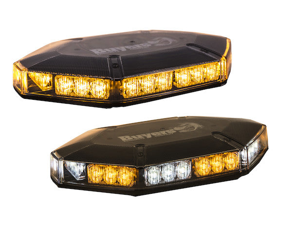 Amber Octagonal 30 LED Mini Light Bar - 8891100 - Buyers Products