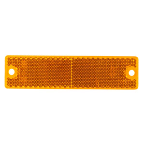 Reflector, Yellow, Mini Stick-On Rectangular, Bulk Pack - 40133-3 - Grote