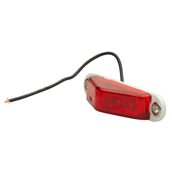 CLR/MKR Lamp, Red, Peak Lens - 45512 - Grote