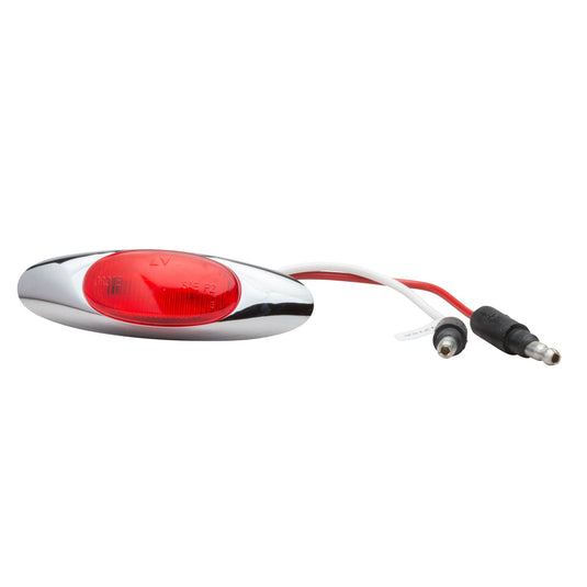 CLR/MKR, Red, LED, Micronova® P2 With Bezel - 47952 - Grote