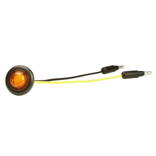 CLR/MKR, Yellow, LED, Round, Micronova® Pc With Grommet - 49333 - Grote