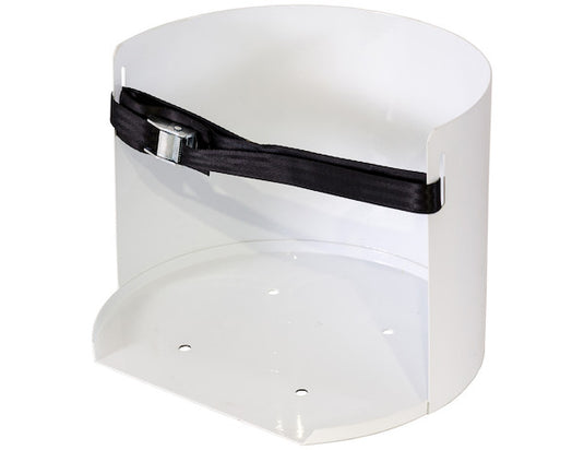 White Steel 5 Gallon Water Cooler Mount - 5201005 - Buyers Products