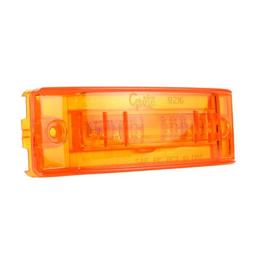 Marker Lamp-Auxiliary Turn, Yellow, Dual Function, Supernova® LED, Turtleback® Ii - 54003 - Grote