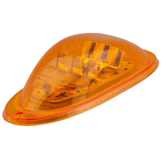 STT Lamp, Yellow, LED, Side Turn Lamp, Oval, Surface Mount, Male Pin - 54223 - Grote