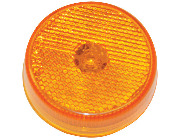 2.5 Inch Amber Marker/Clearance Light with Reflex With 4 LED - 5622526 - Buyers Products