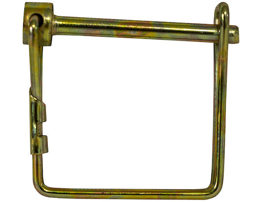 Yellow Zinc Plated Snapper Pin - 1/2 Inch Diameter x 2-1/2 Inch Usable with Handle - 66073 - Buyers Products