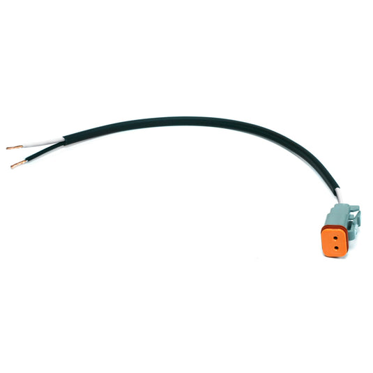 Pigtail, For Trilliant® Work Lamps, 12", Blunt Cut Wires, W/Deutsch Connector - 68610 - Grote