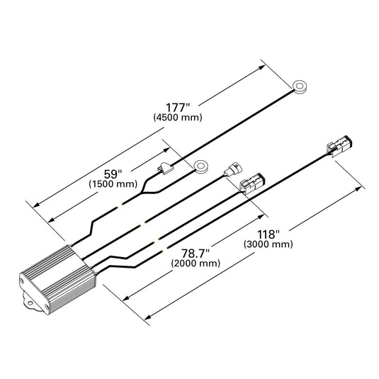 Fog Lamp Harness Deluxe - 68650 - Grote